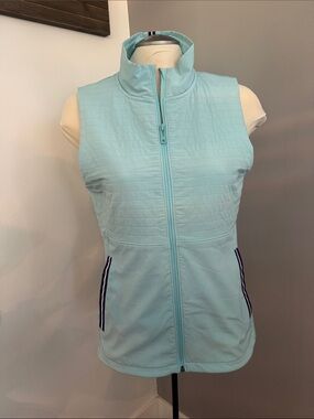 Under Armour Light Blue Quilted Sleeveless Vest